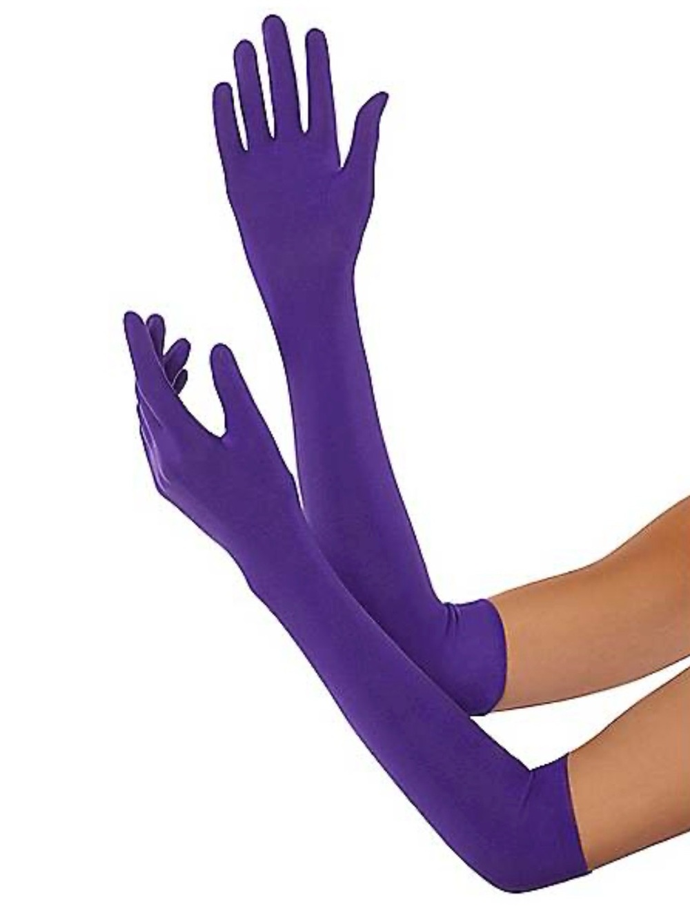 Princess Polly Purple Long Opera Gloves